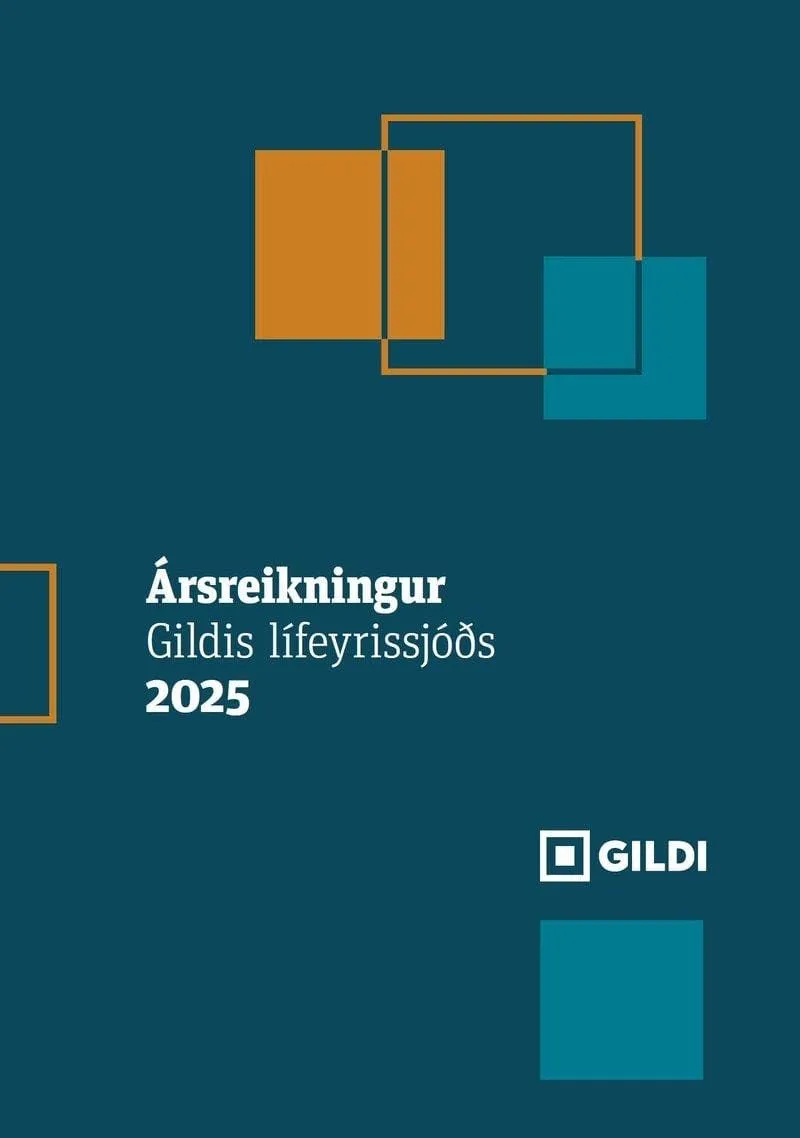 Ársreikningur Gildis 2025 - forsíða